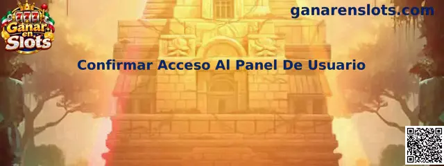 Guía para confirmar el acceso al panel de usuario después de iniciar sesión