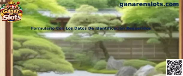 Formulario Con Los Datos De Identificación Requeridos